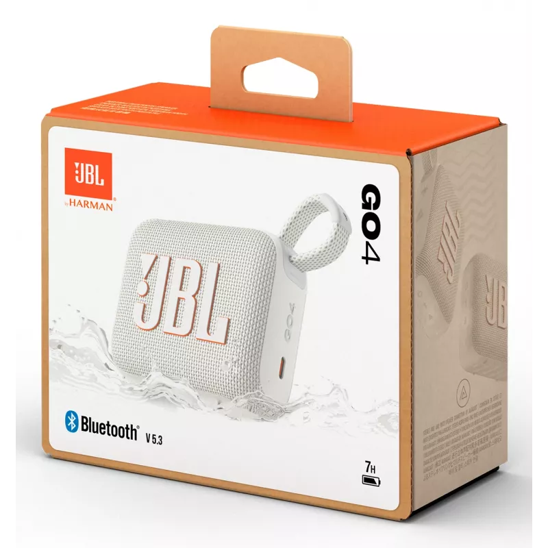 JBL Go 4 Mono tragbarer Lautsprecher Weiß 4,2 W