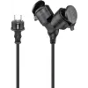 Verlängerungskabel Goobay 65436 25m 2 AC-Steckdosen Outdoor Schwarz