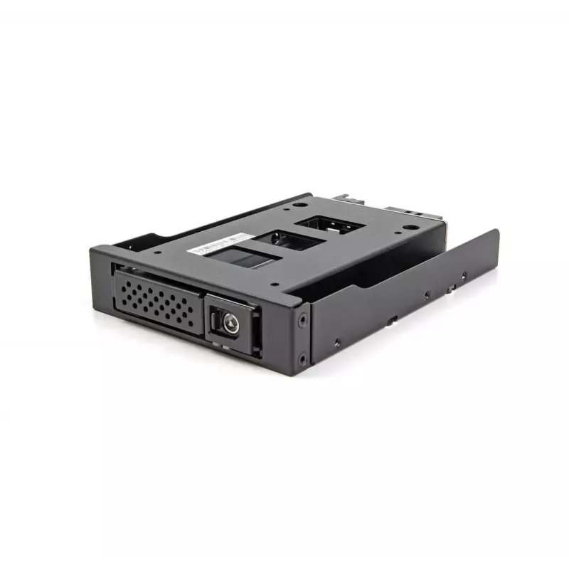 Einbaurahmen DeLOCK 3,5 Zoll Metall-Einbaurahmen für schlank Bay Mobile Rack Schwarz