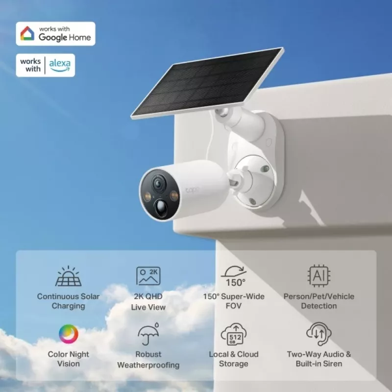 IP-Überwachungskamera TP-Link Tapo C425 KIT Drahtlos Außenbereich