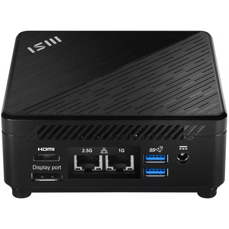 MSI Cubi 5 12M-283BAT PC/Workstation Barebone 0,66L PC Schwarz i5-1235U