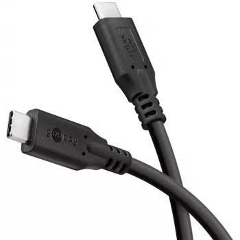 Goobay USB-Kabel USB 3.2 Gen 1 3m USB C Schwarz
