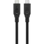 USB-Kabel Goobay 74196 USB4 Gen 2x2 1,5 m USB-C Schwarz