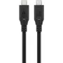 USB-Kabel Goobay 74184 USB4 Gen 2x2 1,5 m USB C Schwarz