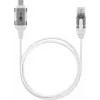 Goobay 74386 Kabeladapter USB 3.1 Typ A RJ45 Weiß