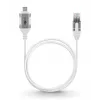 Goobay 74386 Kabeladapter USB 3.1 Typ A RJ45 Weiß