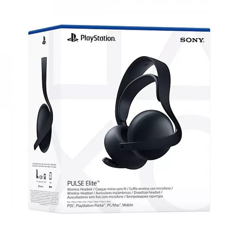 Sony Pulse Elite Headset Kabellos Kopfband Gaming Bluetooth Schwarz