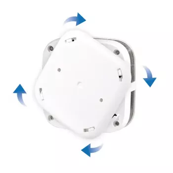 Rauchmelder LOGILINK SC0018 — fotoelektrische Reflexion, kabellos, batteriebetrieben, 10-Jahres-Batterie, 76×28,5 mm
