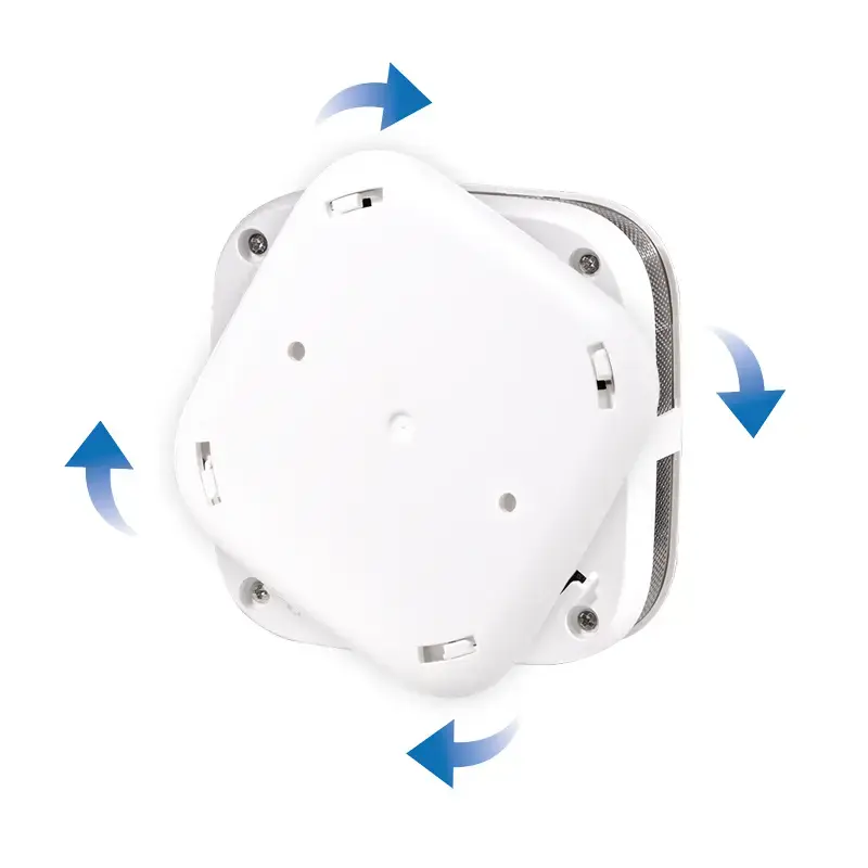 Rauchmelder LOGILINK SC0018 — fotoelektrische Reflexion, kabellos, batteriebetrieben, 10-Jahres-Batterie, 76×28,5 mm