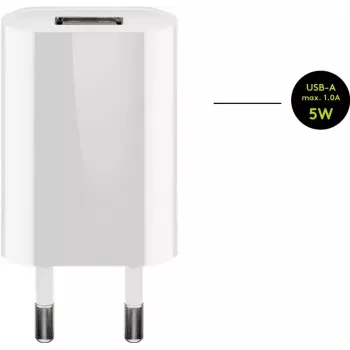 Ladegerät-Set Goobay 5W Apple Lightning Indoor AC Mobiltelefon
