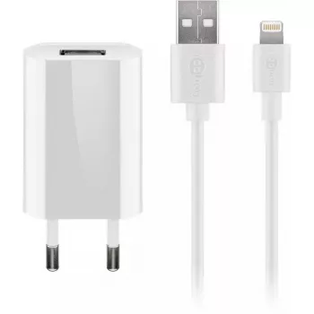 Ladegerät-Set Goobay 5W Apple Lightning Indoor AC Mobiltelefon