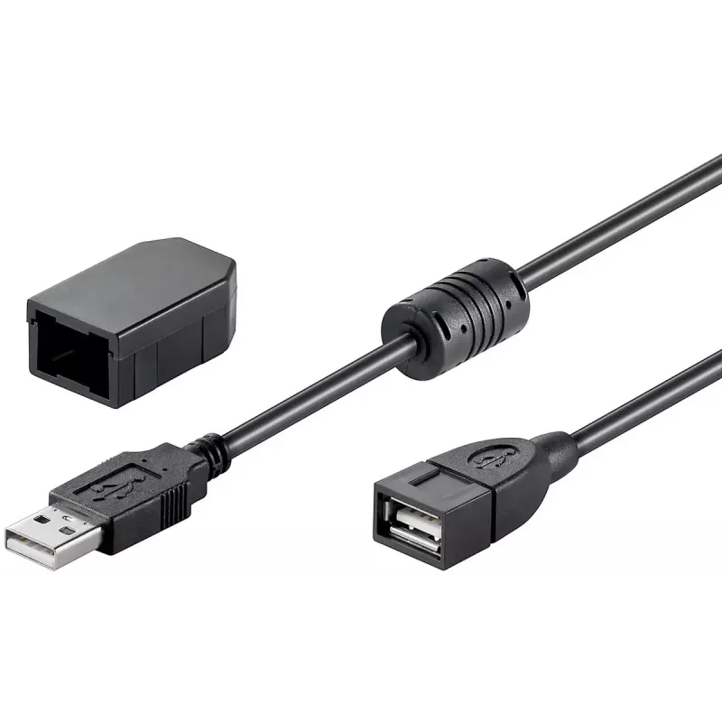 USB-Kabel Goobay 93284 USB 2.0 2 m USB A Schwarz