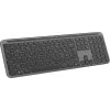 Logitech K950 Signature schlank Tastatur Office RF Wireless Bluetooth QWERTY Dänisch Finnisch Nordisch Schwedisch Graphit