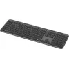 Logitech K950 Signature schlank Tastatur Office RF Wireless Bluetooth QWERTY Dänisch Finnisch Nordisch Schwedisch Graphit