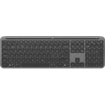 Logitech K950 Signature schlank Tastatur Office RF Wireless Bluetooth QWERTY Dänisch Finnisch Nordisch Schwedisch Graphit