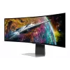 Samsung G95SC Computermonitor 124,5 cm (49 Zoll) 5120 x 1440 Dual QHD OLED Silber