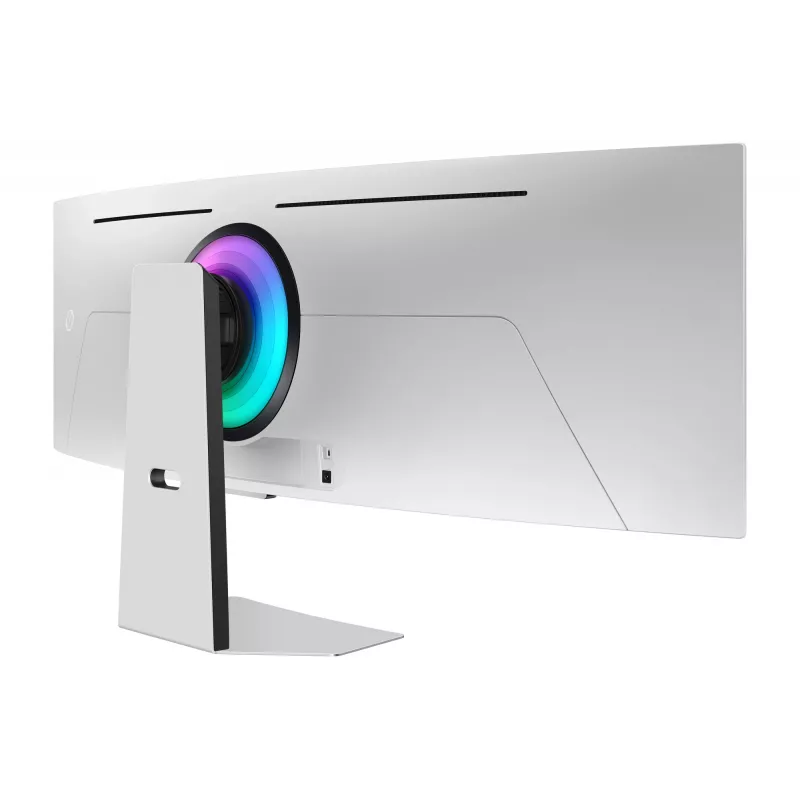 Samsung G95SC Computermonitor 124,5 cm (49 Zoll) 5120 x 1440 Dual QHD OLED Silber