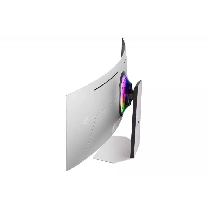 Samsung G95SC Computermonitor 124,5 cm (49 Zoll) 5120 x 1440 Dual QHD OLED Silber