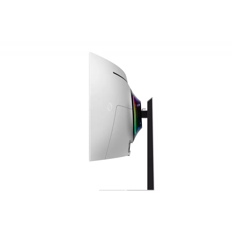 Samsung G95SC Computermonitor 124,5 cm (49 Zoll) 5120 x 1440 Dual QHD OLED Silber