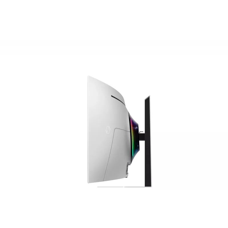 Samsung G95SC Computermonitor 124,5 cm (49 Zoll) 5120 x 1440 Dual QHD OLED Silber