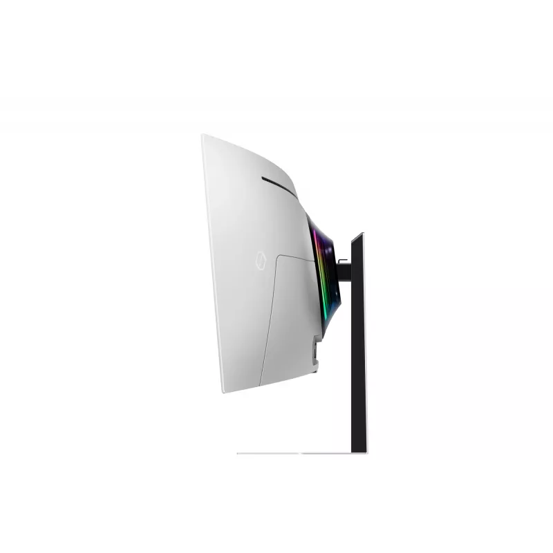 Samsung G95SC Computermonitor 124,5 cm (49 Zoll) 5120 x 1440 Dual QHD OLED Silber