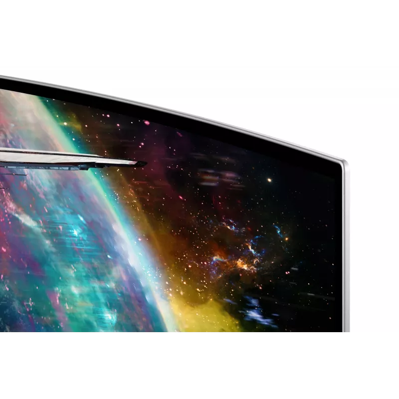 Samsung G95SC Computermonitor 124,5 cm (49 Zoll) 5120 x 1440 Dual QHD OLED Silber