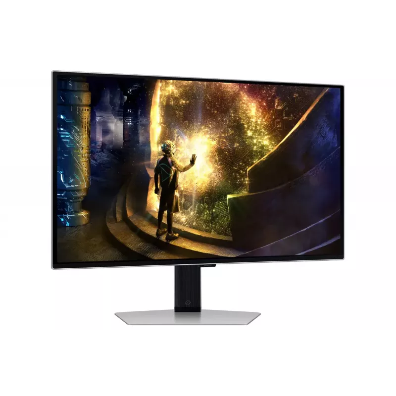 Samsung G61SD Computer Monitor 68,6 cm (27 Zoll) 2560 x 1440 Pixel Quad HD OLED Silber