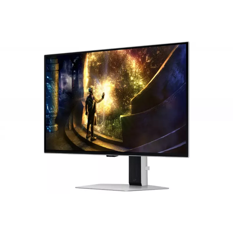 Samsung G61SD Computer Monitor 68,6 cm (27 Zoll) 2560 x 1440 Pixel Quad HD OLED Silber