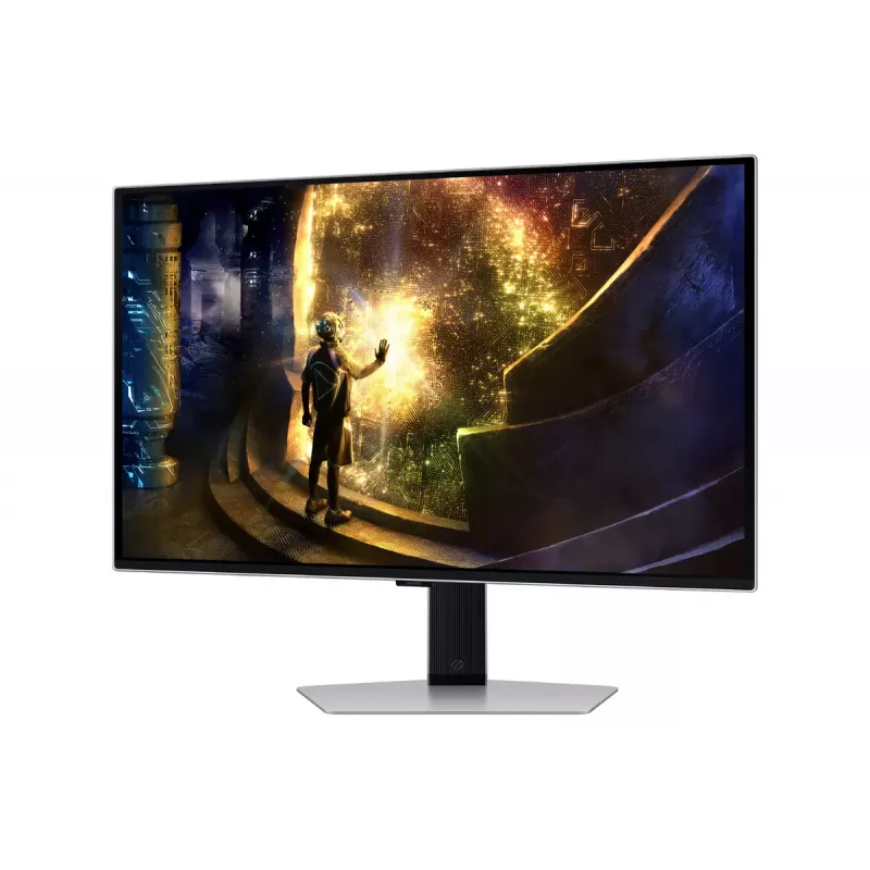 Samsung G61SD Computer Monitor 68,6 cm (27 Zoll) 2560 x 1440 Pixel Quad HD OLED Silber