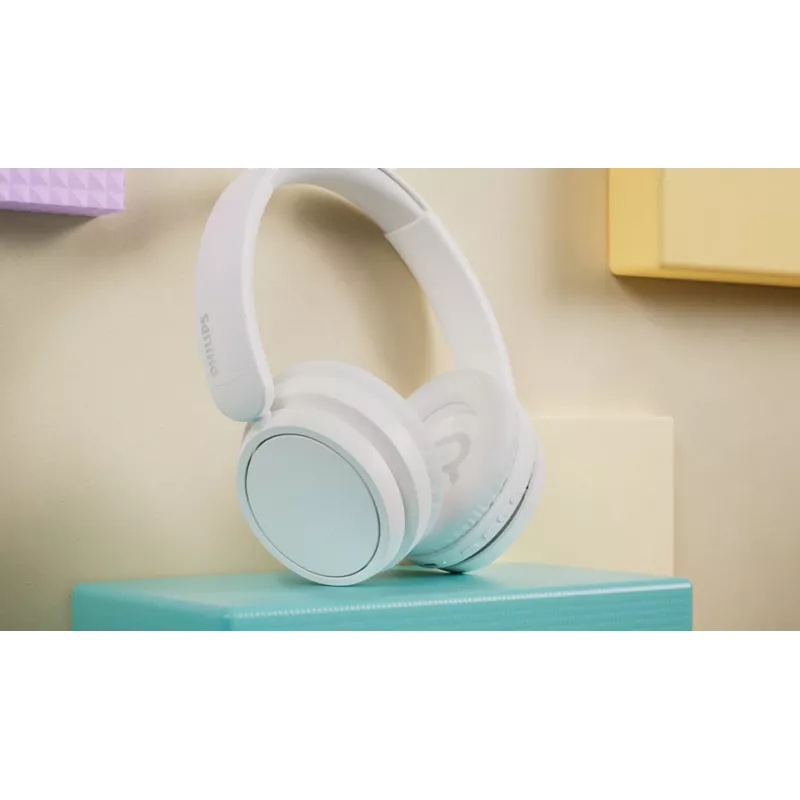 Philips 5000 series TAH5209WT/00 Kopfhörer/Headset Kabellos Head-Band Anrufe/Musik Bluetooth Weiß