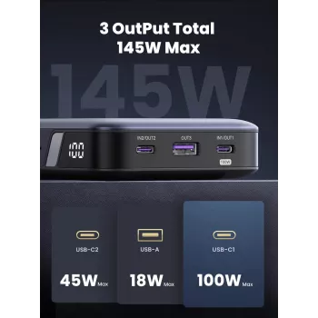 Tragbare Powerbank 25000 mAh Ugreen 90597A
