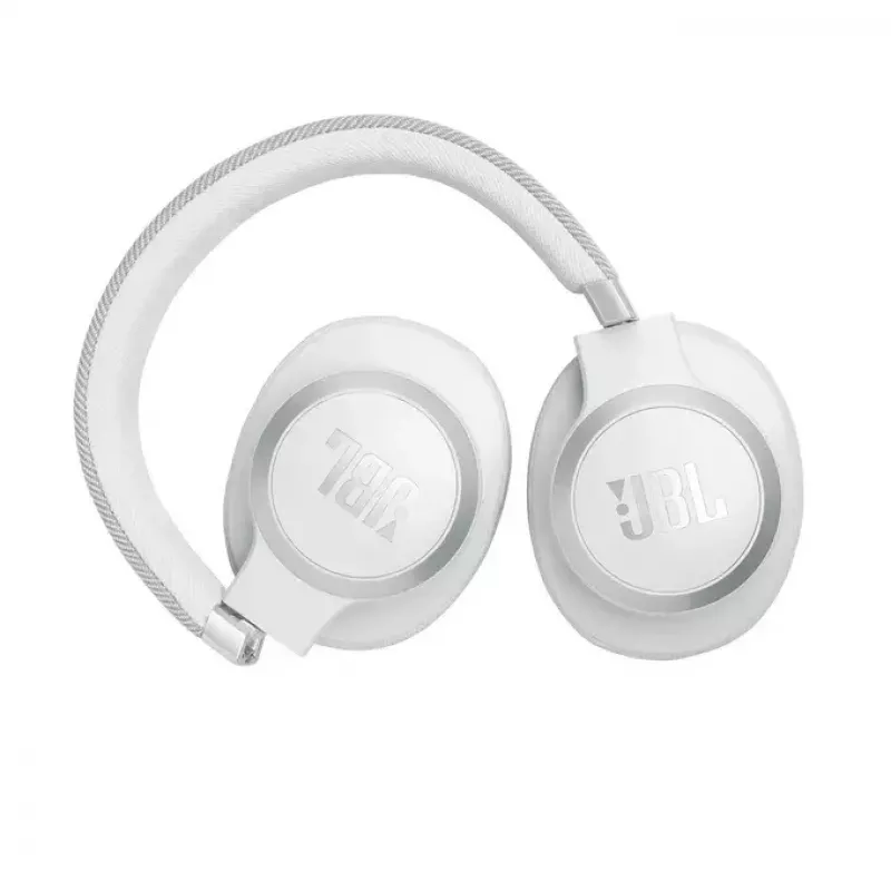 JBL Live 770NC Kopfhörer Over-Ear, kabellos, Anrufe/Musik, Bluetooth, Weiß