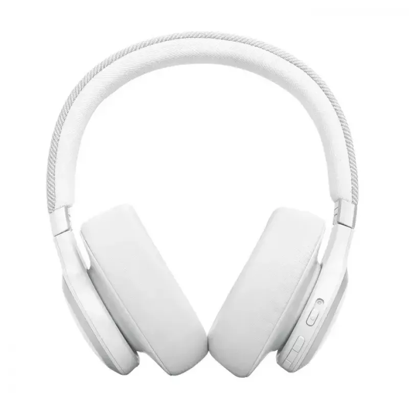JBL Live 770NC Kopfhörer Over-Ear, kabellos, Anrufe/Musik, Bluetooth, Weiß