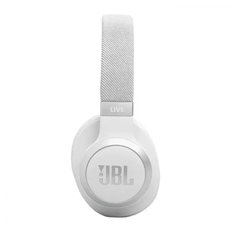JBL Live 770NC Kopfhörer Over-Ear, kabellos, Anrufe/Musik, Bluetooth, Weiß