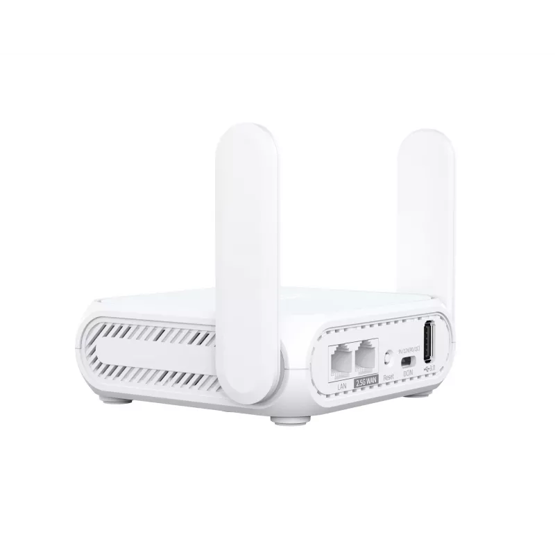 ASUS RT-BE58 Go Wireless Router 2,5 Gigabit Ethernet Dualband (2,4 GHz / 5 GHz) Weiß
