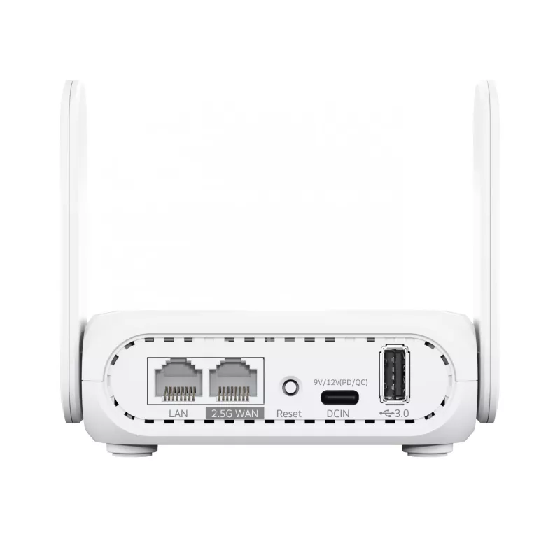 ASUS RT-BE58 Go Wireless Router 2,5 Gigabit Ethernet Dualband (2,4 GHz / 5 GHz) Weiß