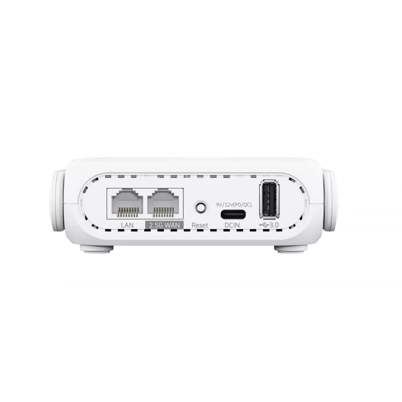ASUS RT-BE58 Go Wireless Router 2,5 Gigabit Ethernet Dualband (2,4 GHz / 5 GHz) Weiß