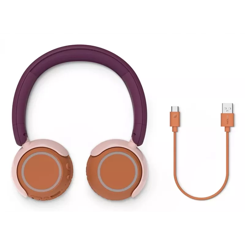 Headset Philips TAK4200MP/00 Wireless Bluetooth 20-20000 Hz Orange Lila Rose