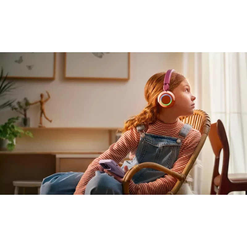 Headset Philips TAK4200MP/00 Wireless Bluetooth 20-20000 Hz Orange Lila Rose
