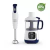 Tefal Yummy Gourmet HB55W4 0.8 L Kochmixer 600 W Weiß