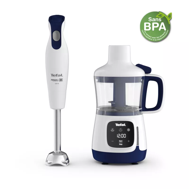 Tefal Yummy Gourmet HB55W4 0.8 L Kochmixer 600 W Weiß