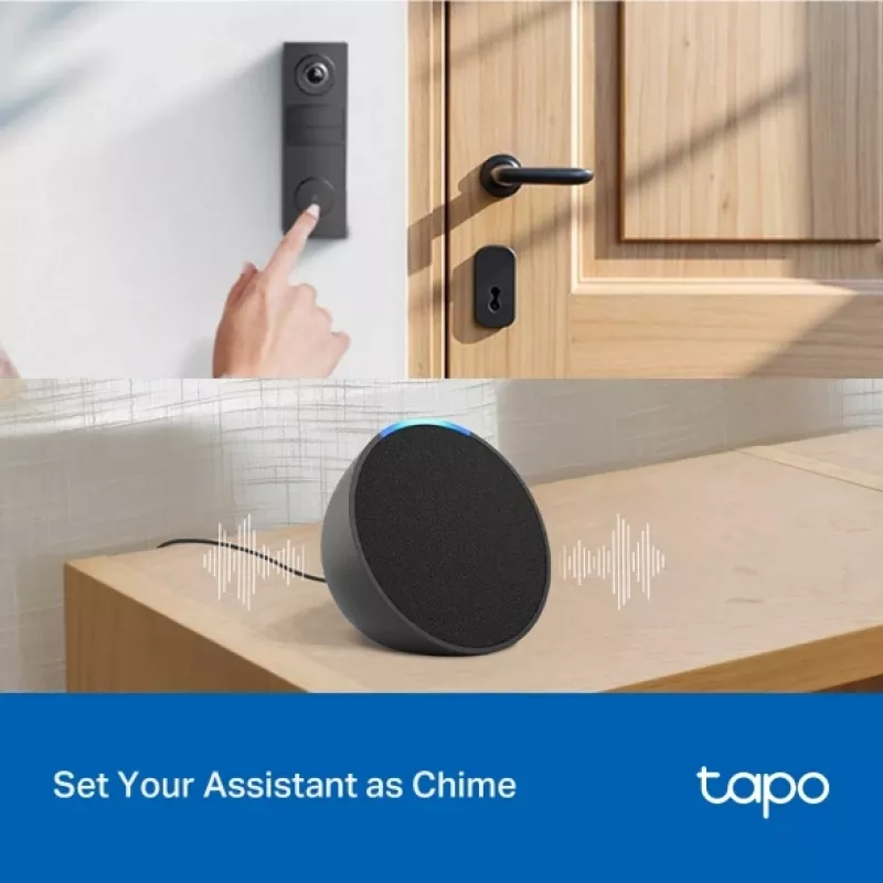TP-Link Tapo D205 Video-Türsprechanlage 3 MP Schwarz