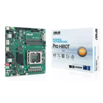 Motherboard ASUS Pro H810T-CSM Intel H810 LGA 1851 Mini ITX DDR5 128GB