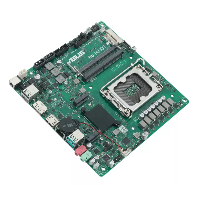 Motherboard ASUS Pro H810T-CSM Intel H810 LGA 1851 Mini ITX DDR5 128GB