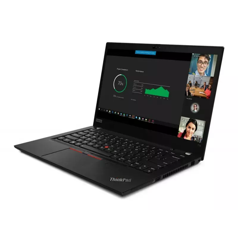 Laptop tecXL ThinkPad T14 Gen 2 (Intel) i5-1145G7, 14 Zoll FHD, 16 GB DDR4, 512 GB SSD, Wi‑Fi 6, Windows 11 Pro, Schwarz