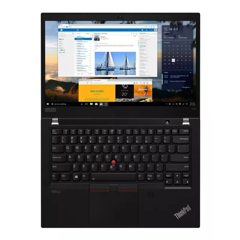 Laptop tecXL ThinkPad T14 Gen 2 (Intel) i5-1145G7, 14 Zoll FHD, 16 GB DDR4, 512 GB SSD, Wi‑Fi 6, Windows 11 Pro, Schwarz