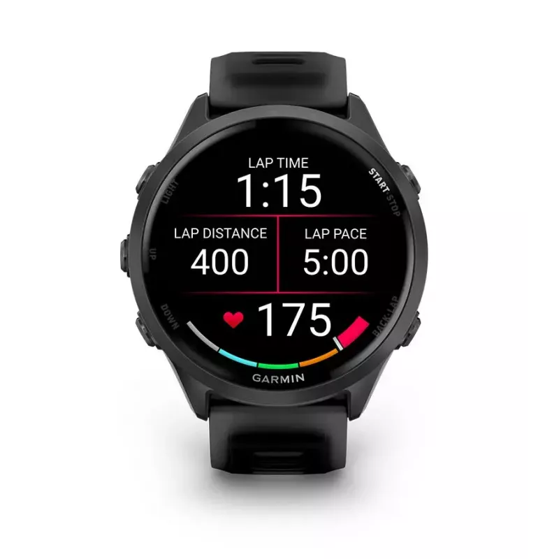 Herzfrequenzmesser GARMIN HRM 600 Brustgurt Bluetooth ANT+ verstellbar 56–72 cm, schwarz