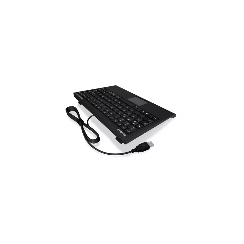 KeySonic ACK-540U+ (UK) Tastatur Büro USB QWERTY UK Englisch Schwarz