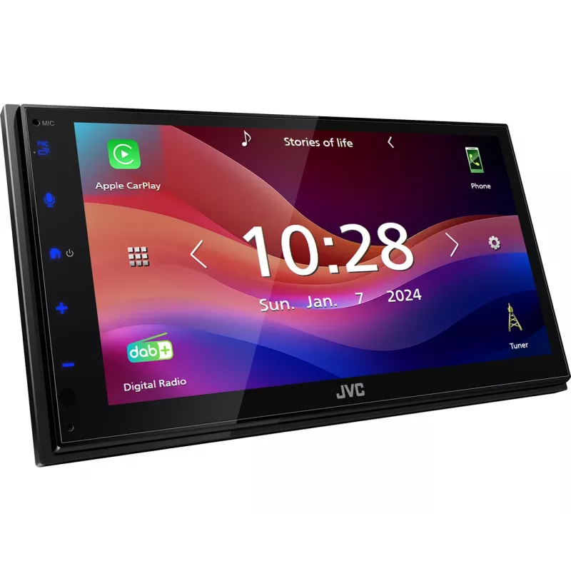JVC KW-M695DBW Autoradio Schwarz Wi-Fi 200 W Bluetooth