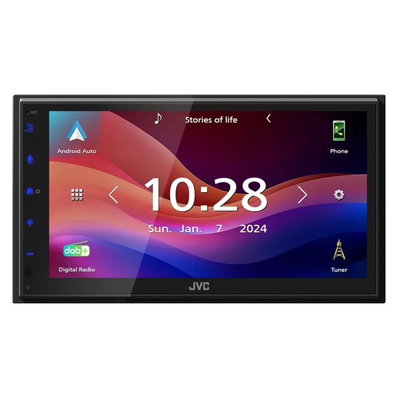 JVC KW-M695DBW Autoradio Schwarz Wi-Fi 200 W Bluetooth